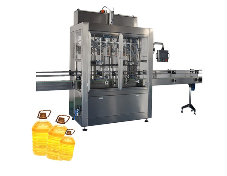 Máquina de enchimento automática de óleo de 10 cabeças