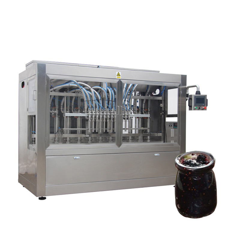 Equipamento de enchimento automático de geléia de fruta