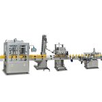 Equipamento de engarrafamento de azeite linear automático