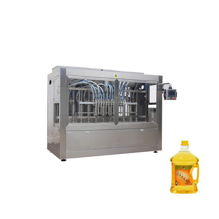 Velocidade de enchimento automática da máquina de enchimento do óleo da tela de toque ajustável