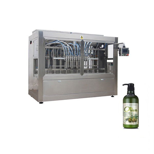 máquina de enchimento automática do engarrafamento do líquido viscoso do champô