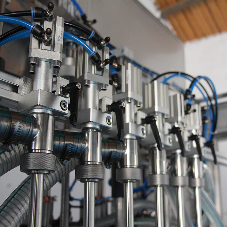 máquina de enchimento de garrafas de azeite